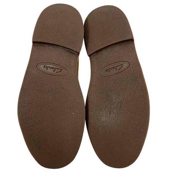 Clark’s Brown Nubuck Leather Chukka Boots Men’s Size 7 - Picture 7 of 9